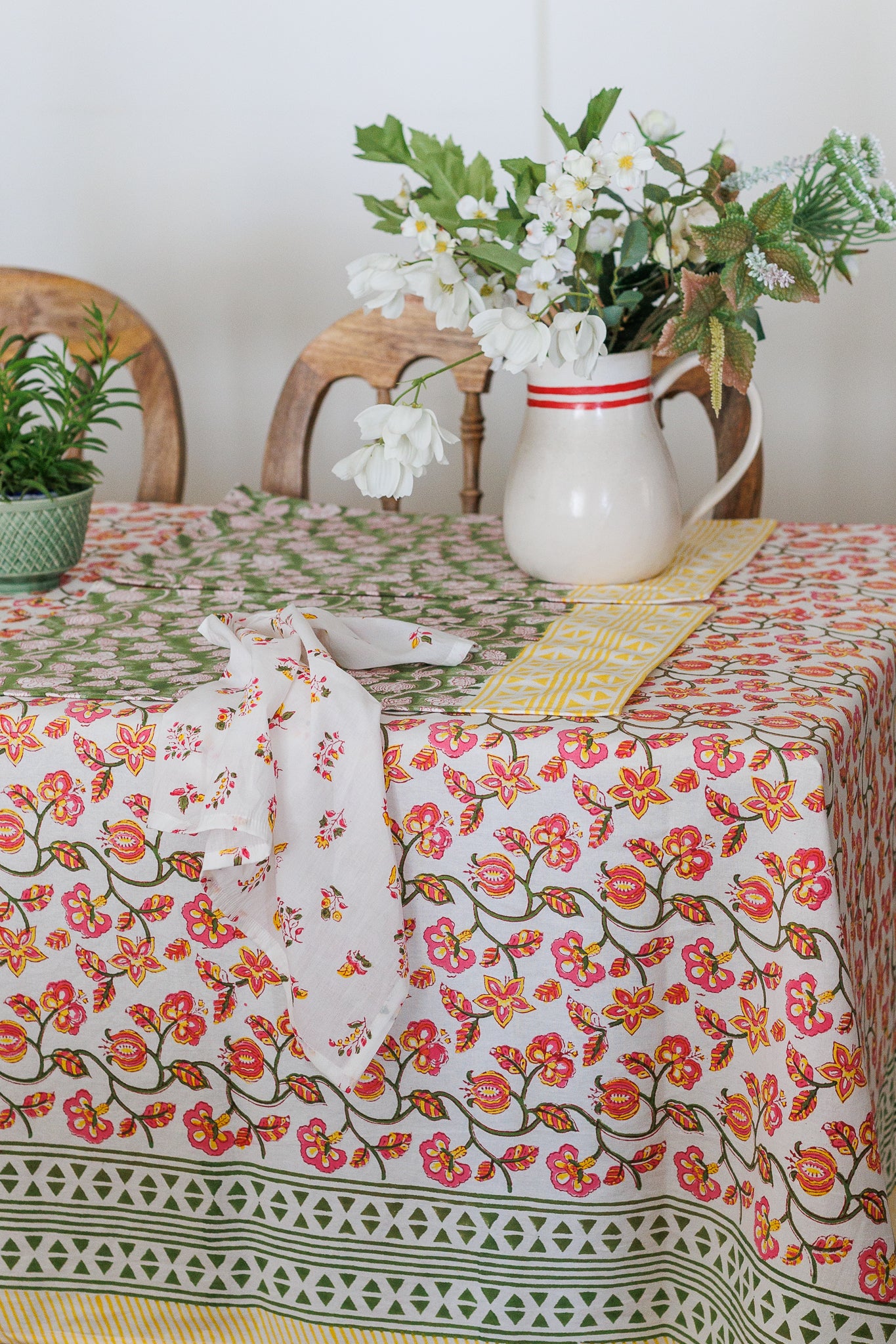 Pomegranate Breeze Placemats | Set of 6