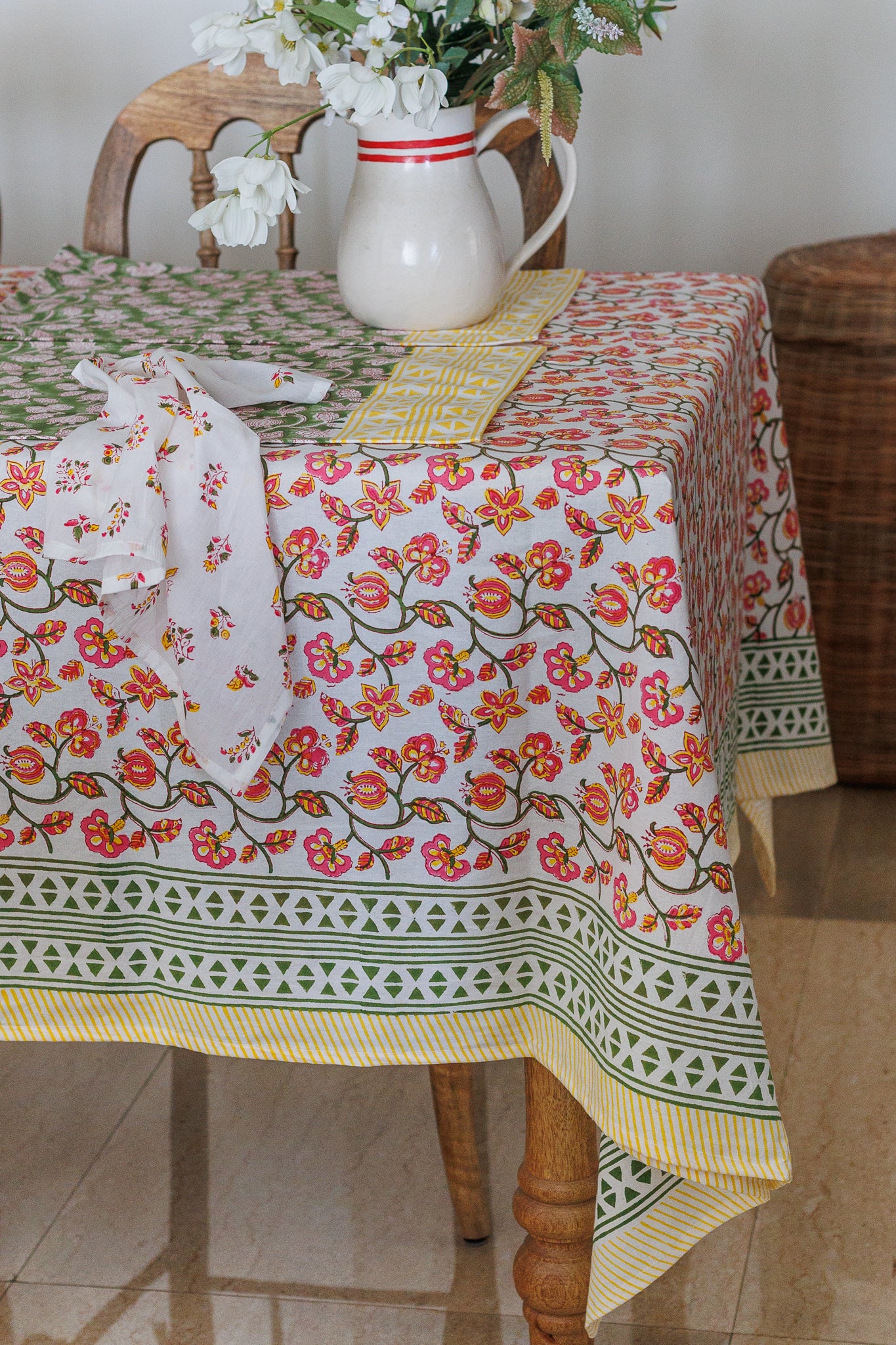 Pomegranate Breeze Placemats | Set of 6