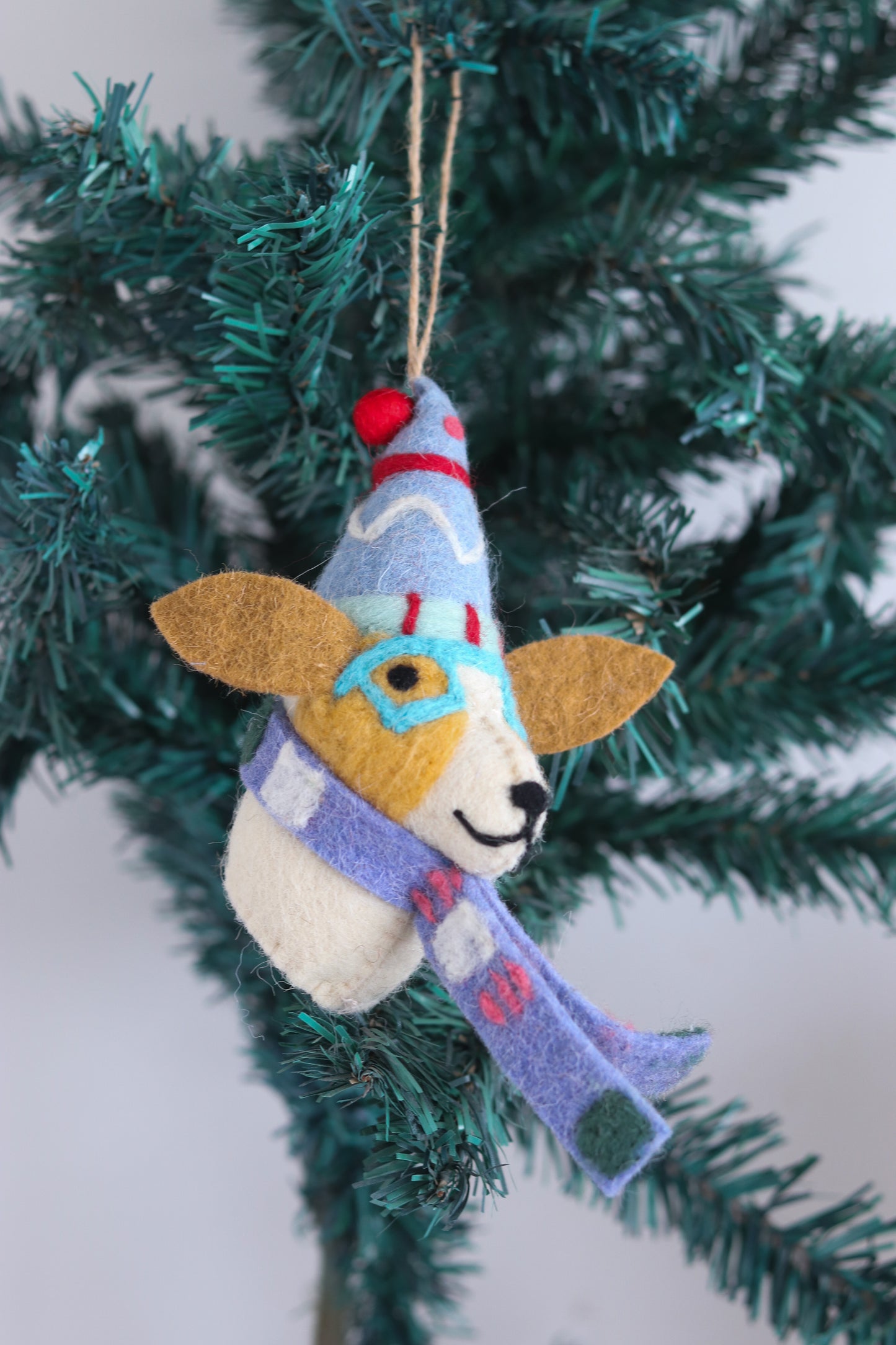 Dog Ornament–Cozy