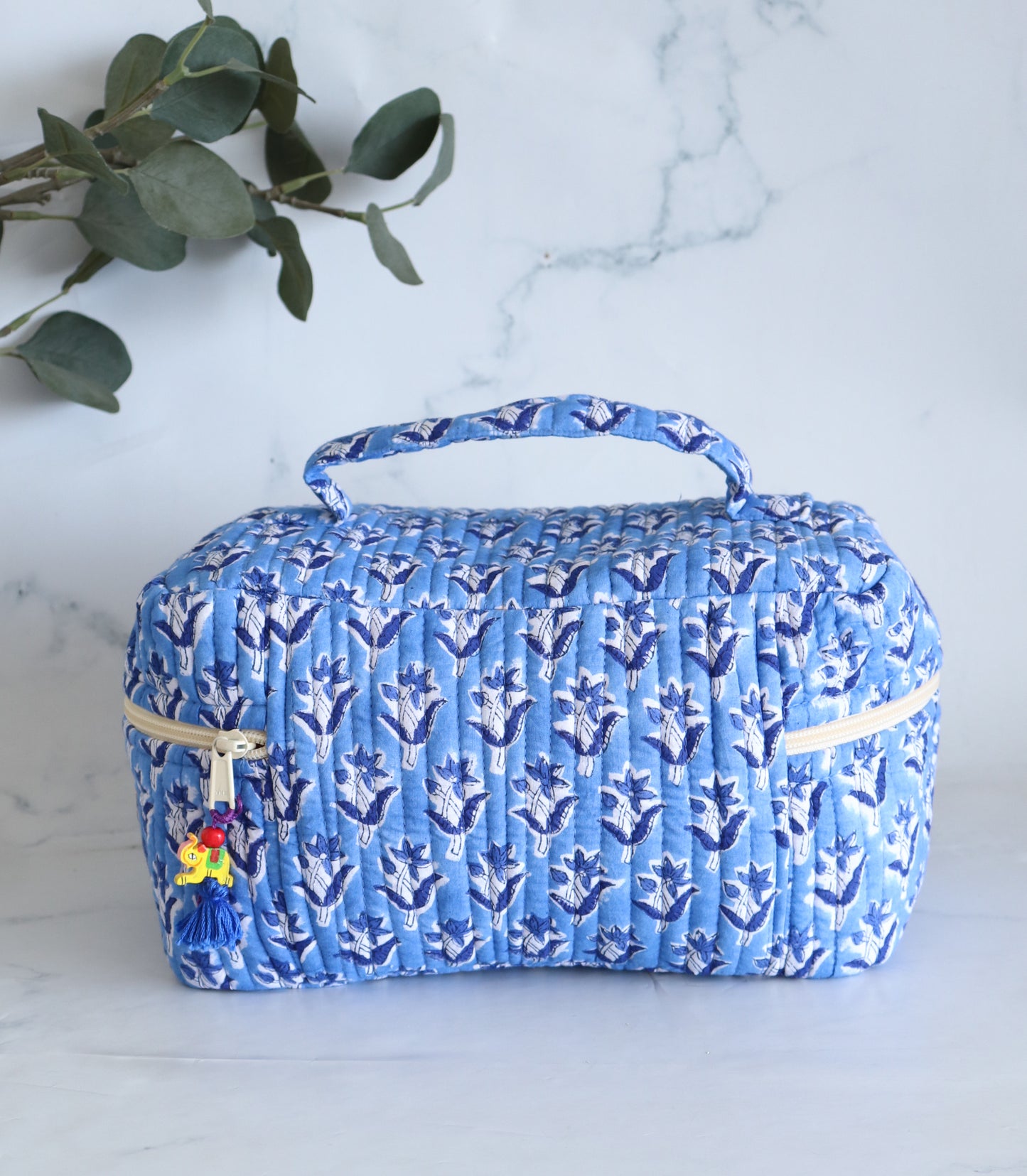 Lapis Blue Vanity Bag