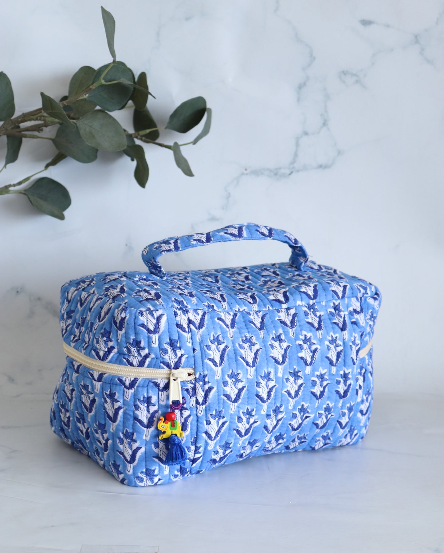 Lapis Blue Vanity Bag