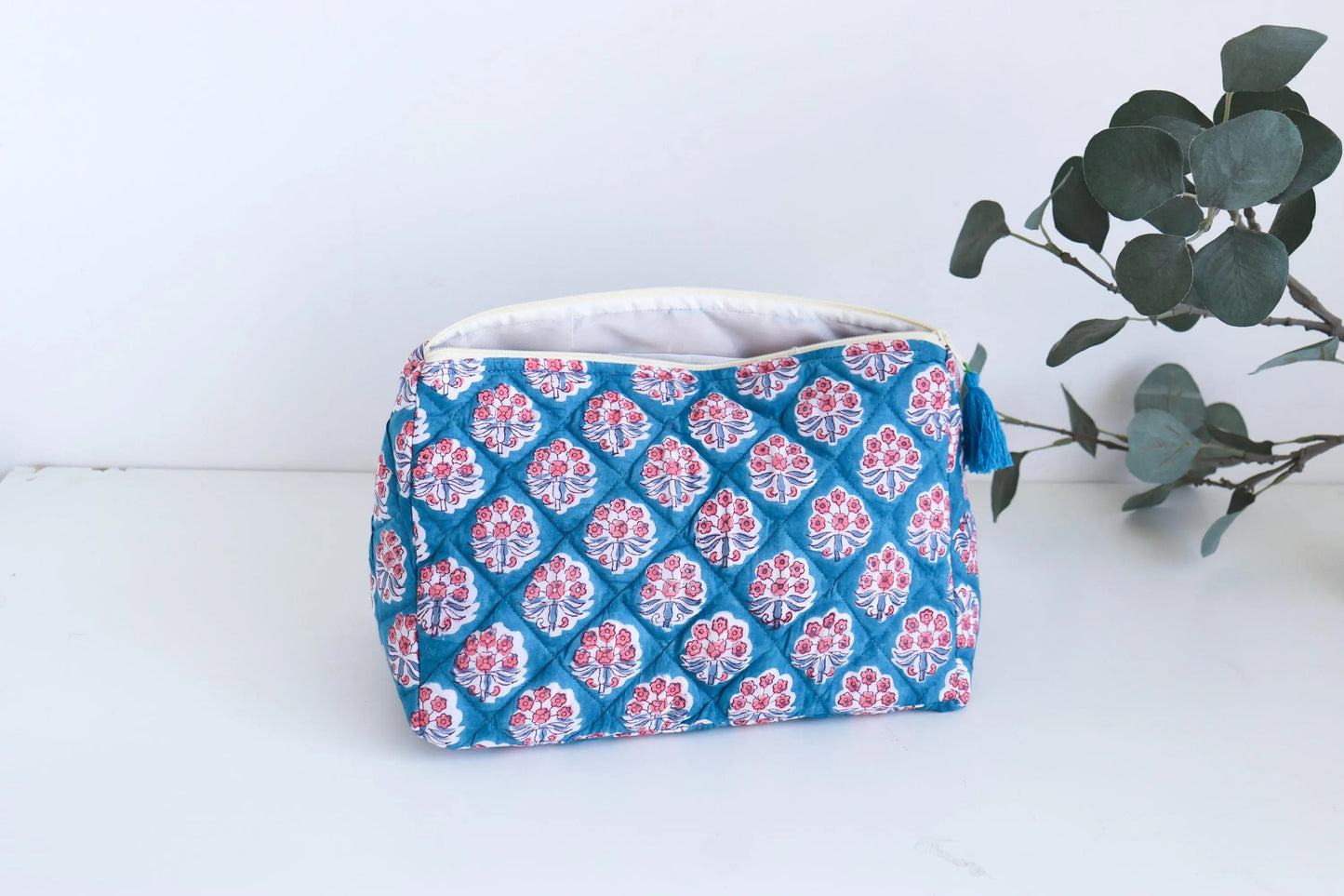Blue Waterproof Travel Toiletry Bag