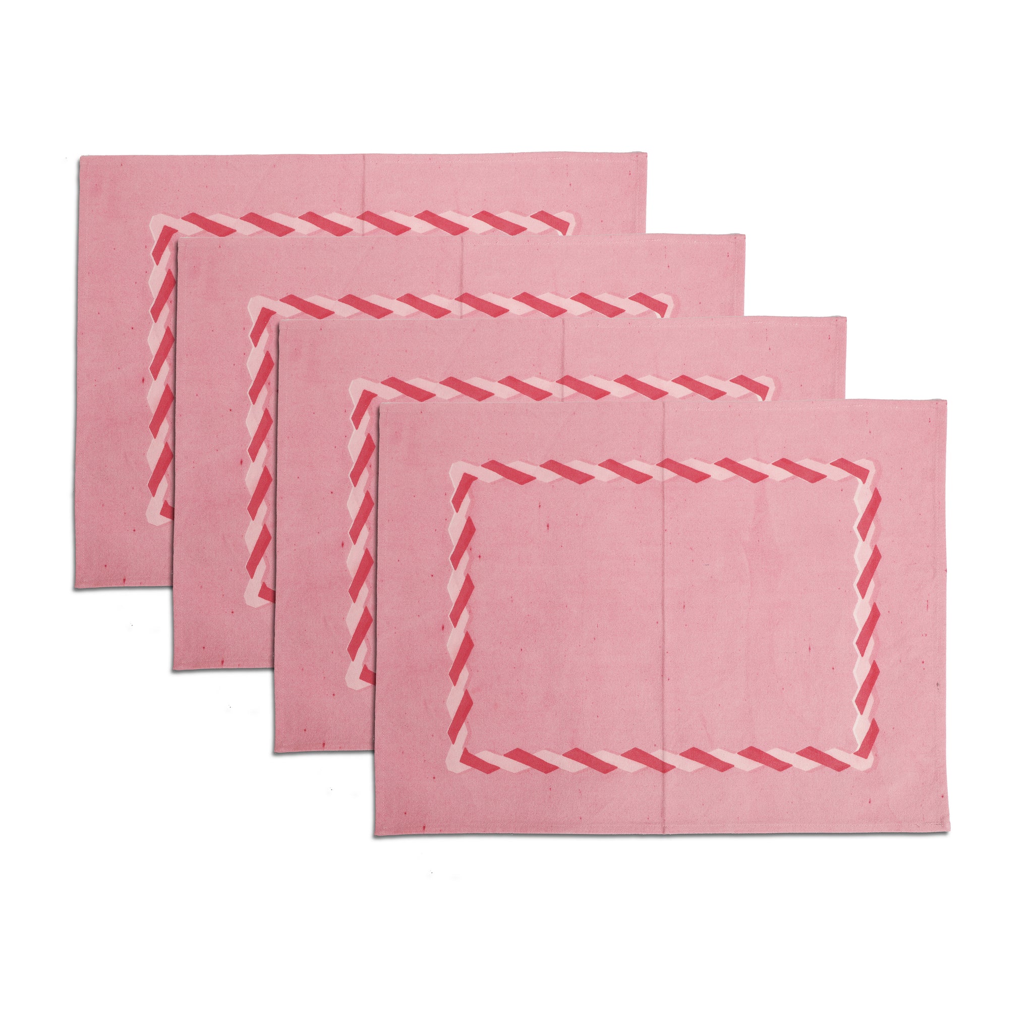 Rose Trellis Placemats & Cloth Napkins - Set of 4
