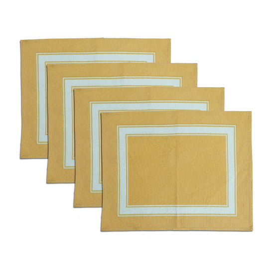 Toscana Yellow Placemat - Set of 4