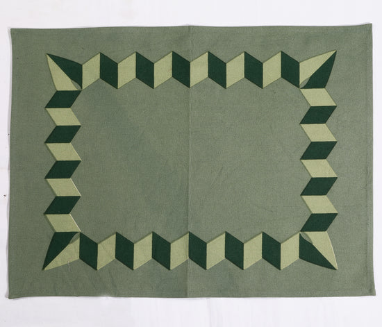Siena Green Placemat - Set of 4