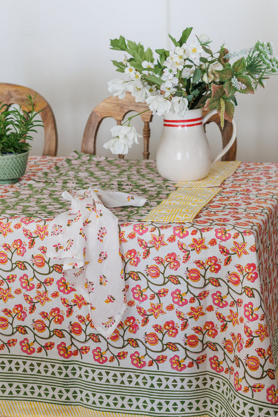 Pomegranate Breeze Placemats | Set of 6