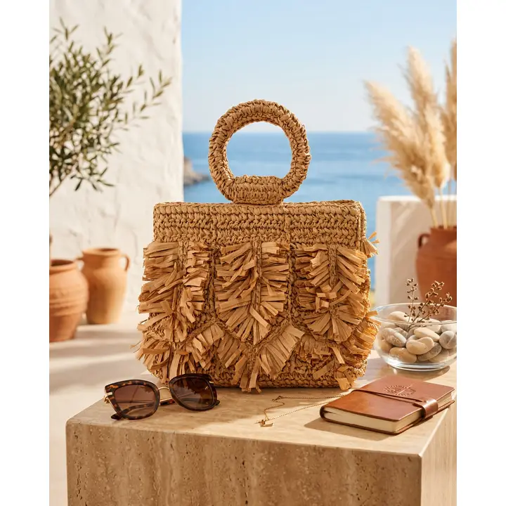 Palmette Mini Tote