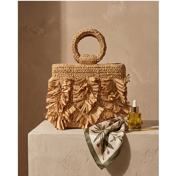 Palmette Mini Tote