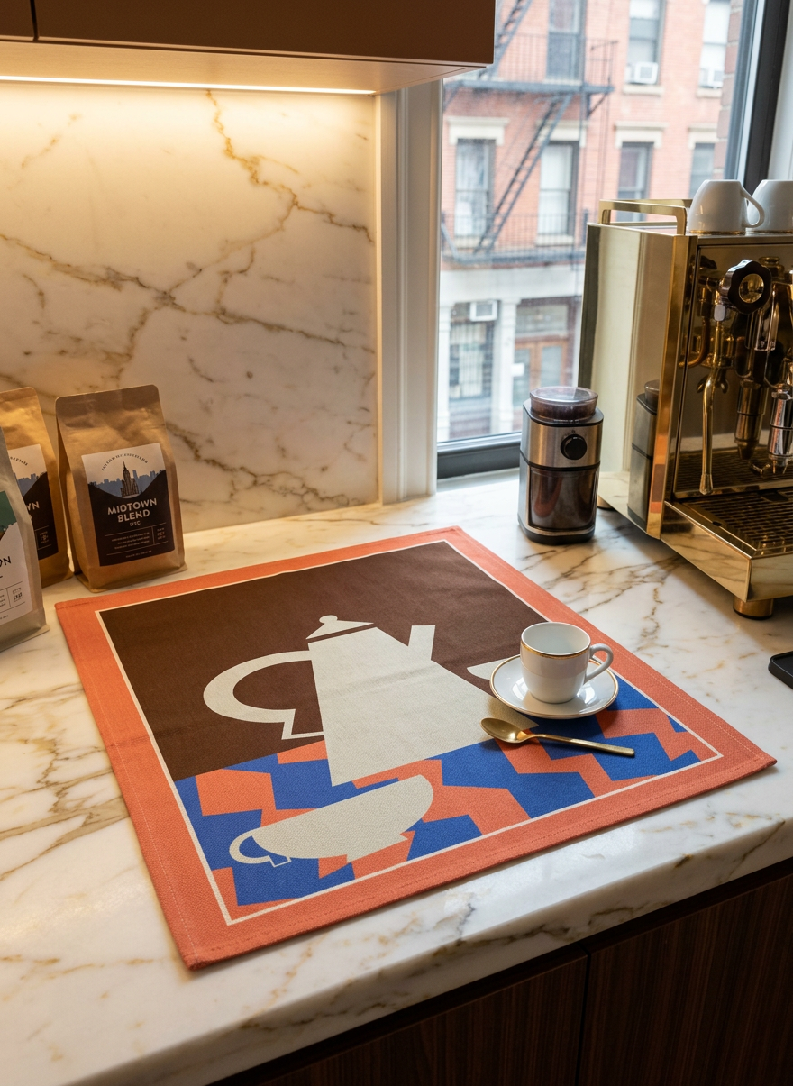Cafe Ritual Coffee Bar Mat - Set of 2