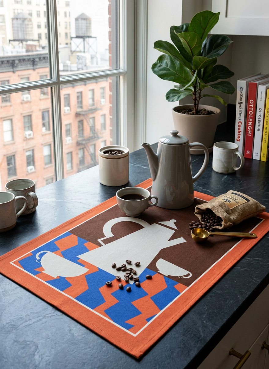Cafe Ritual Coffee Bar Mat - Set of 2