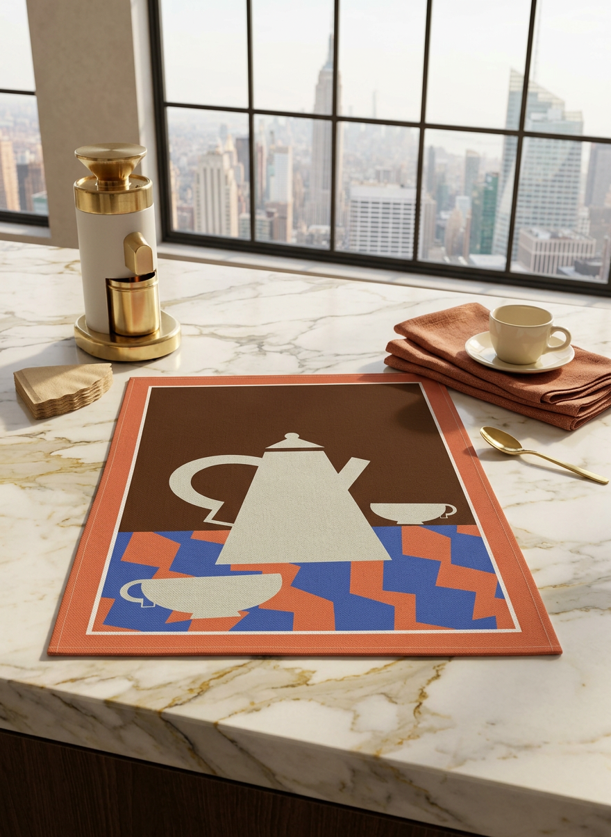 Cafe Ritual Coffee Bar Mat - Set of 2