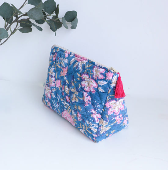 Handmade Boho Cotton Triangle Pouch