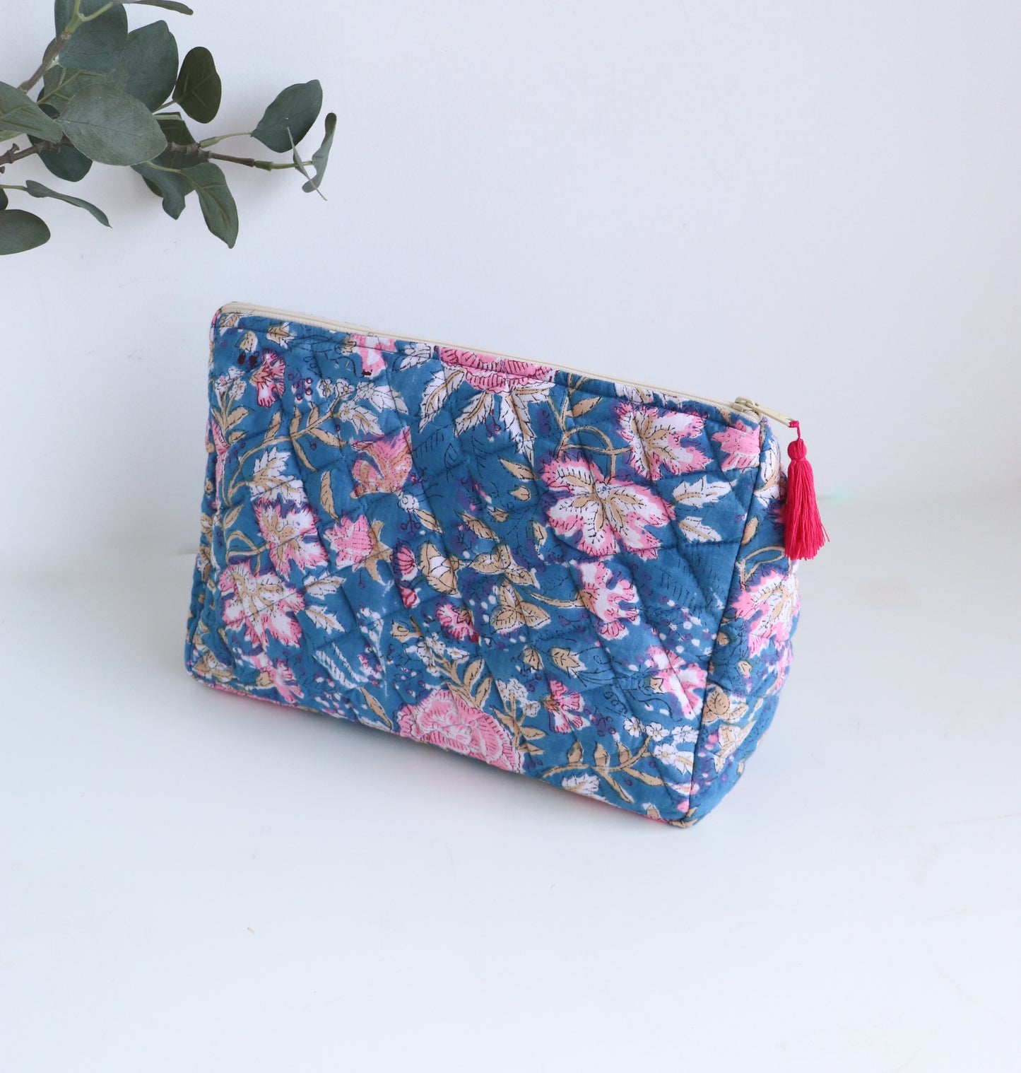 Handmade Boho Cotton Triangle Pouch
