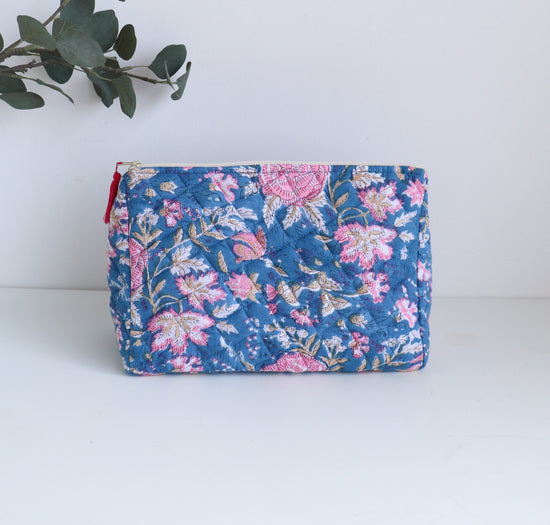 Handmade Boho Cotton Triangle Pouch