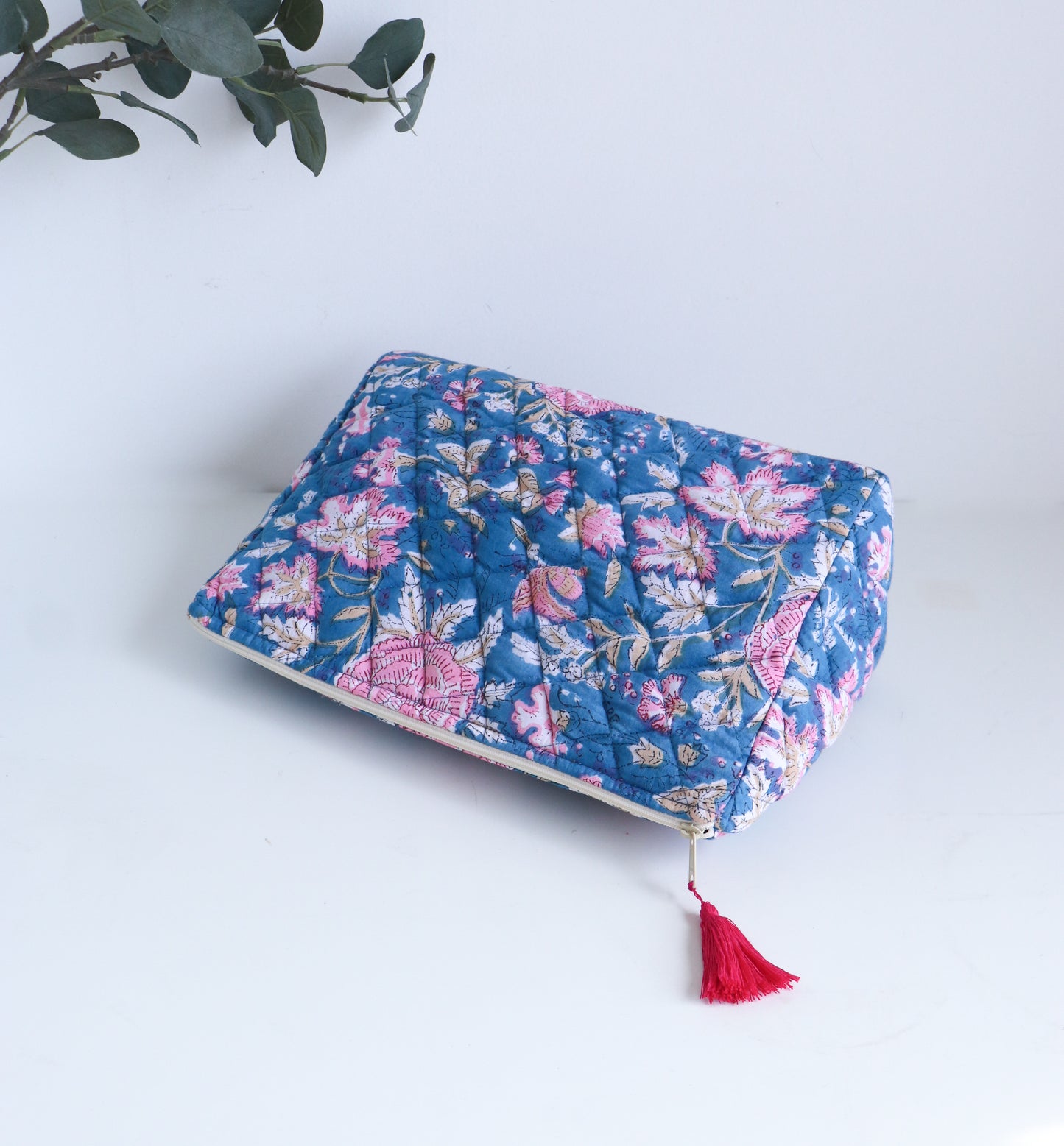 Handmade Boho Cotton Triangle Pouch