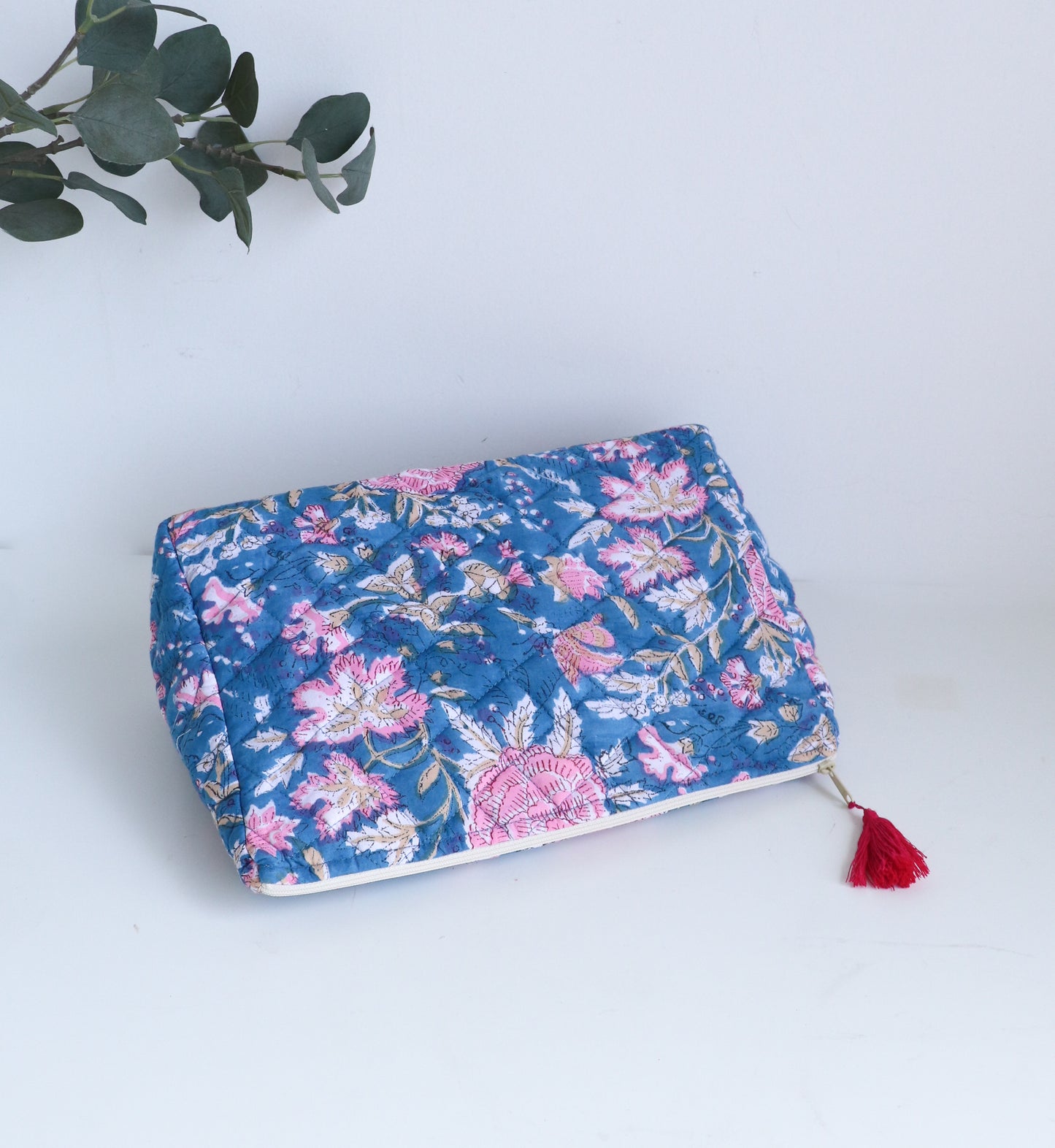 Handmade Boho Cotton Triangle Pouch