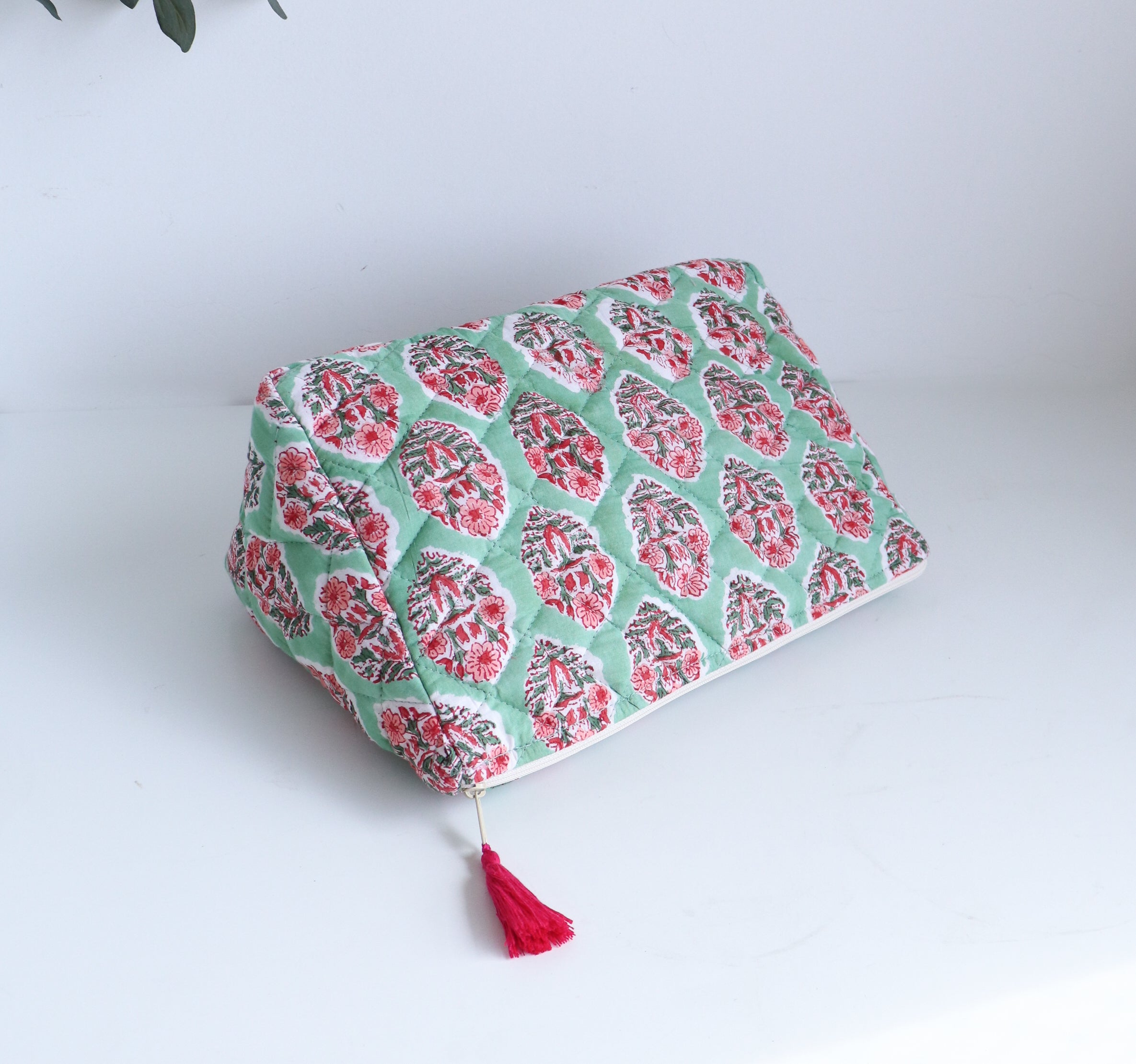 Boho Cotton Triangle Standup Pouch