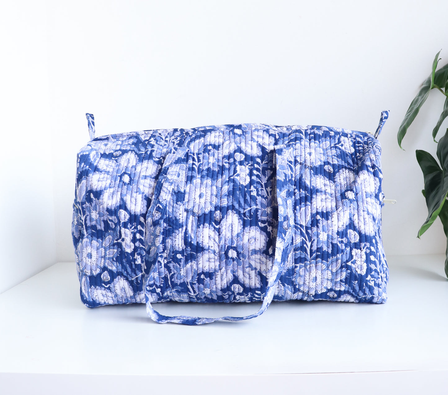 Floral Duffle Bag -  Women Weekender Bag