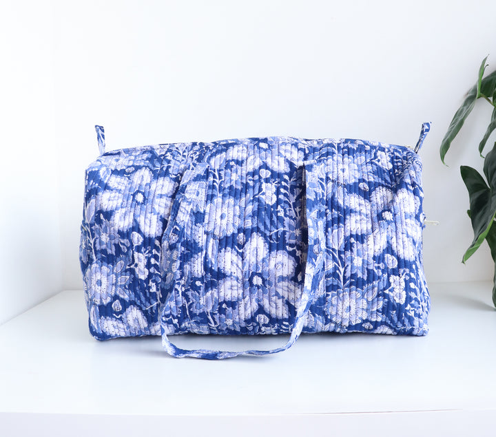 Floral Duffle Bag -  Women Weekender Bag