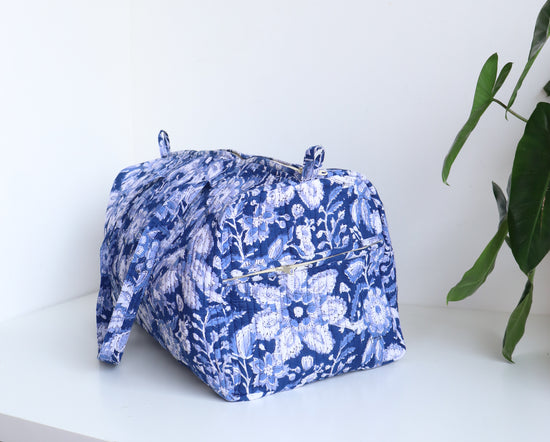 Floral Duffle Bag -  Women Weekender Bag