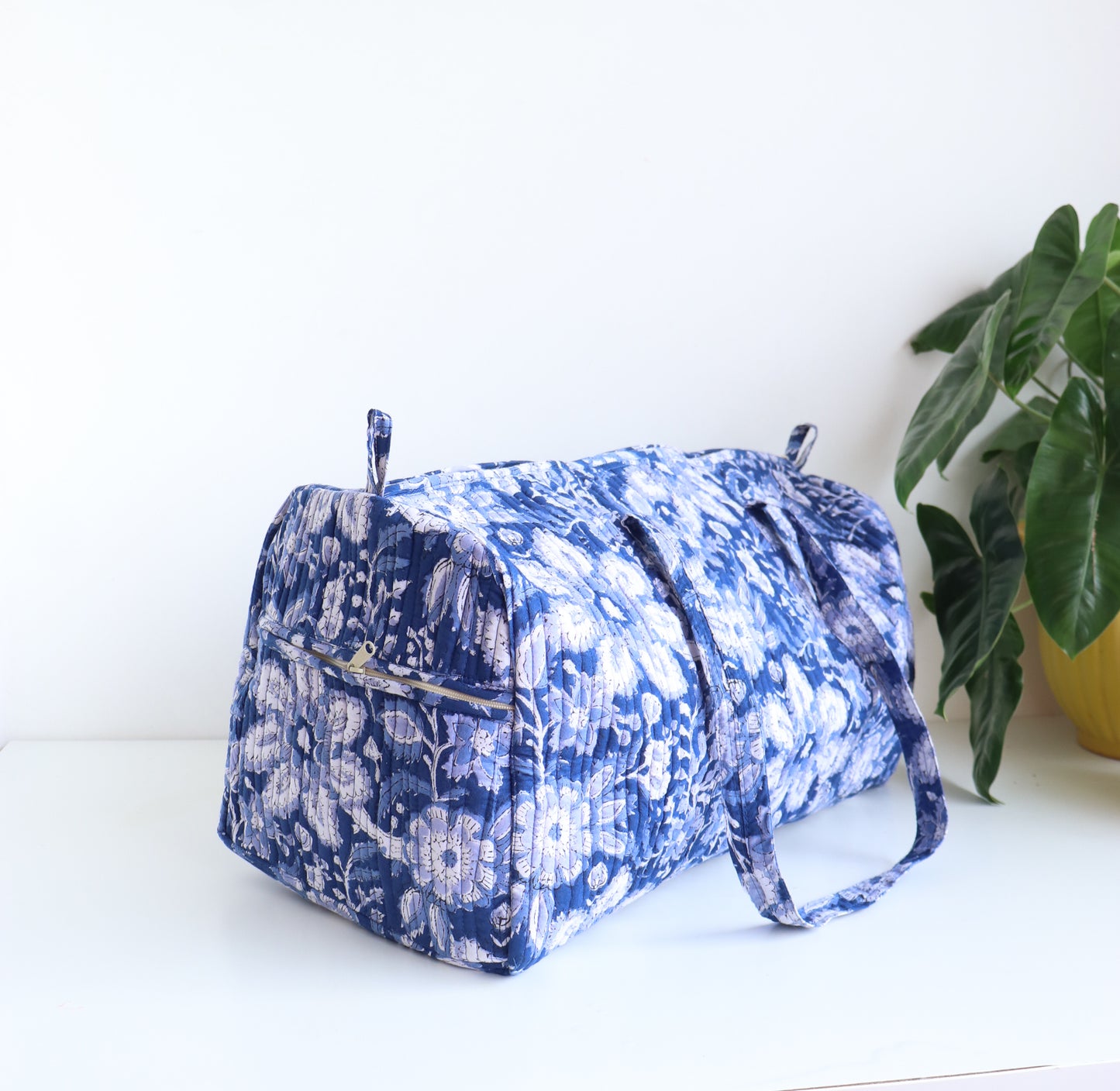 Floral Duffle Bag -  Women Weekender Bag