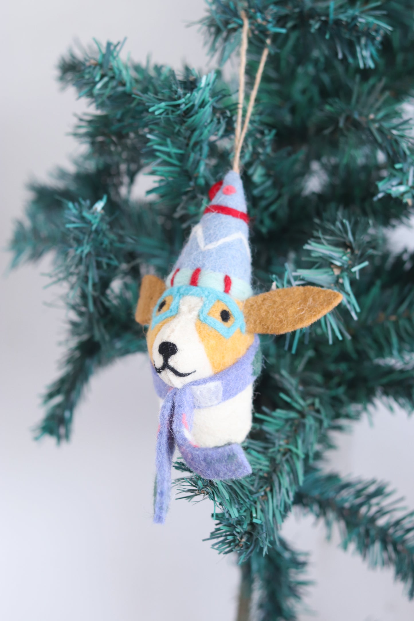 Dog Ornament–Cozy