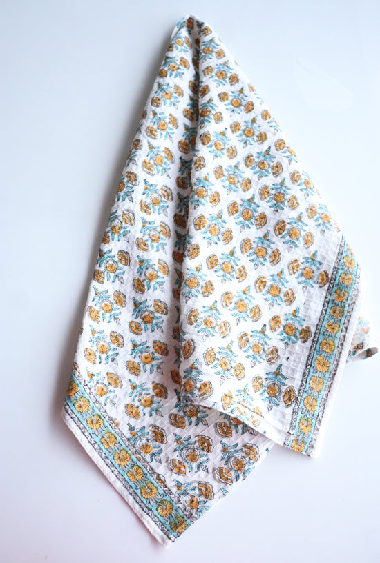 Waffle Kitchen Towel - Cornflower (Set of 2)