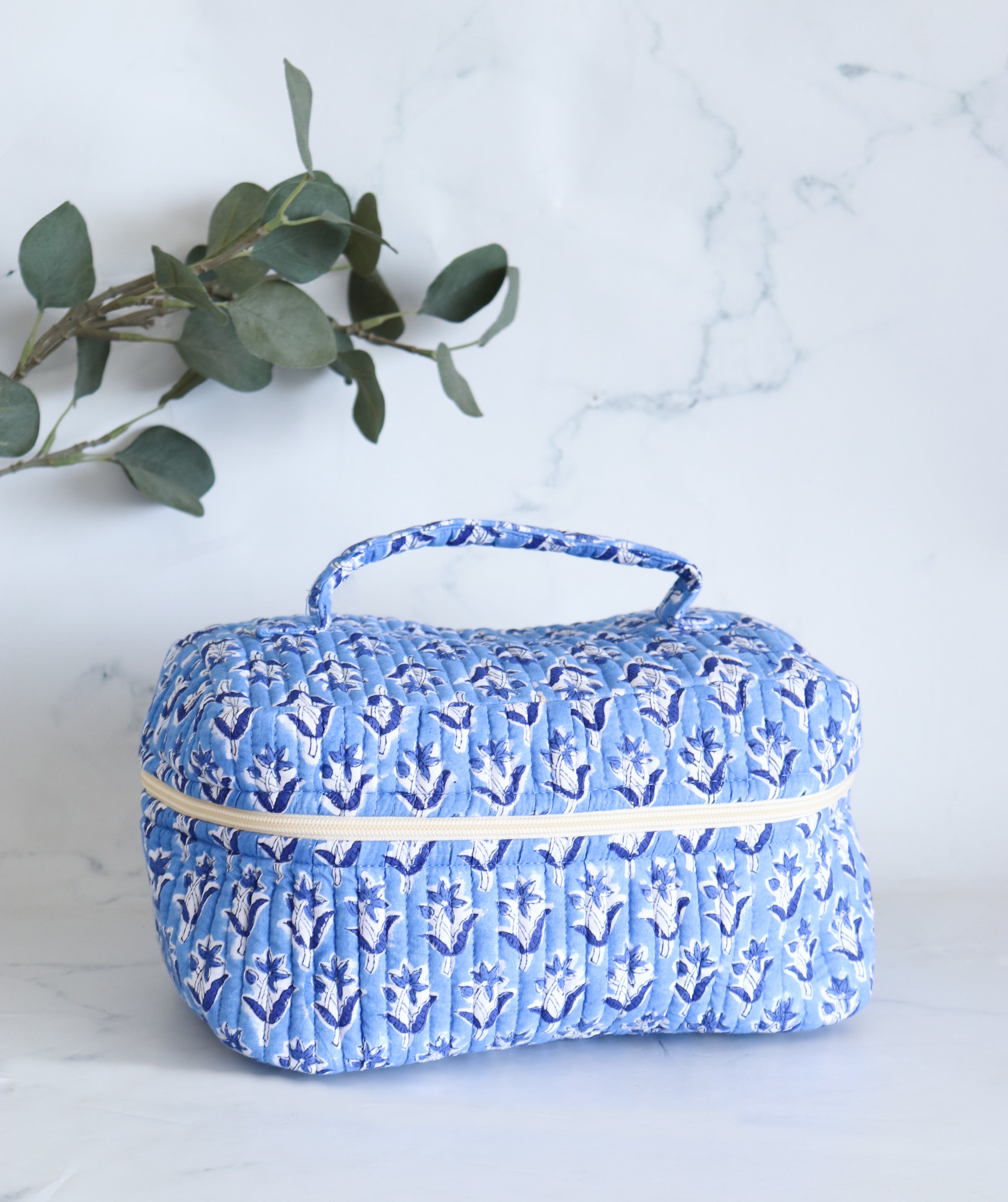 Lapis Blue Vanity Bag