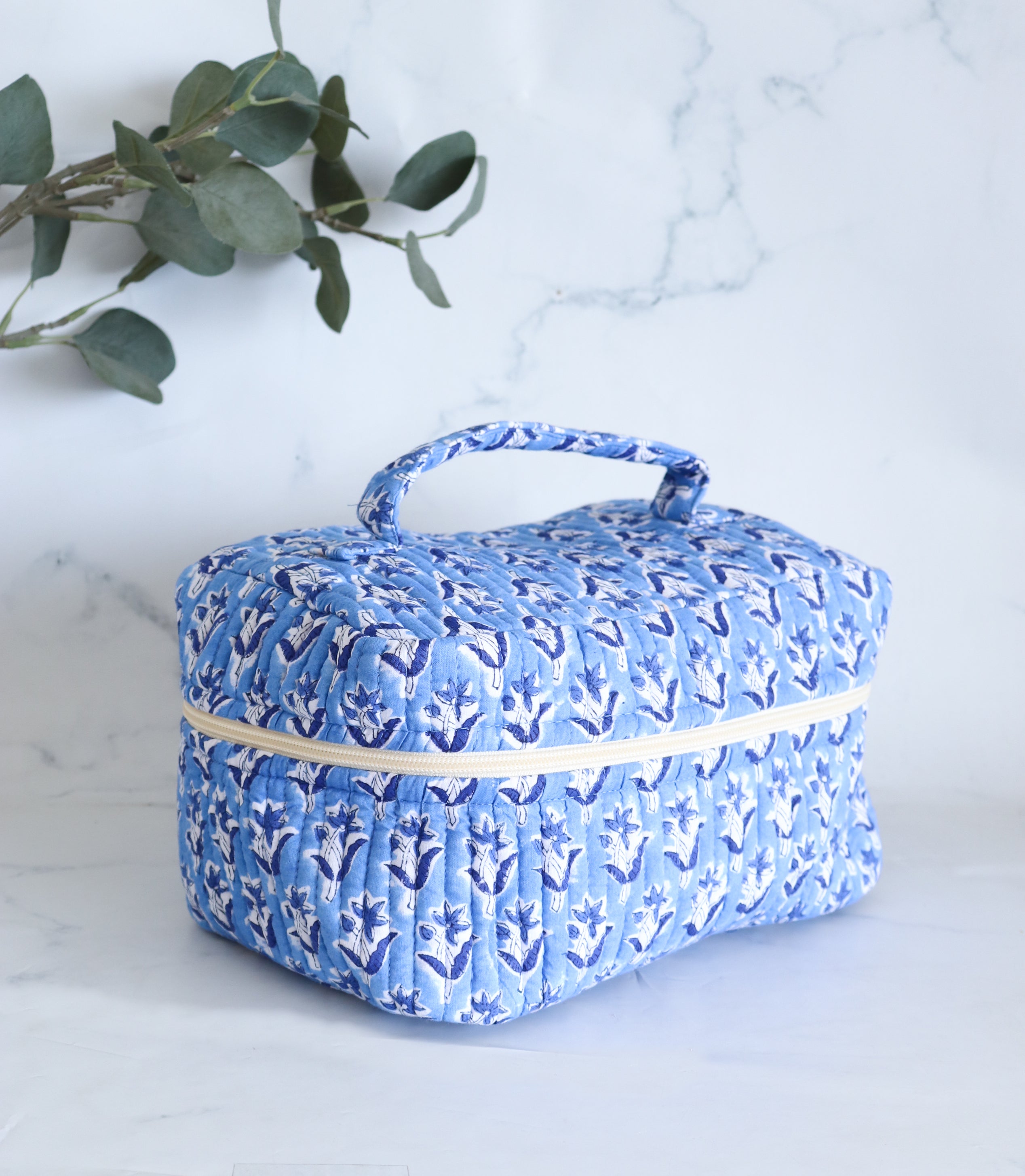Lapis Blue Vanity Bag