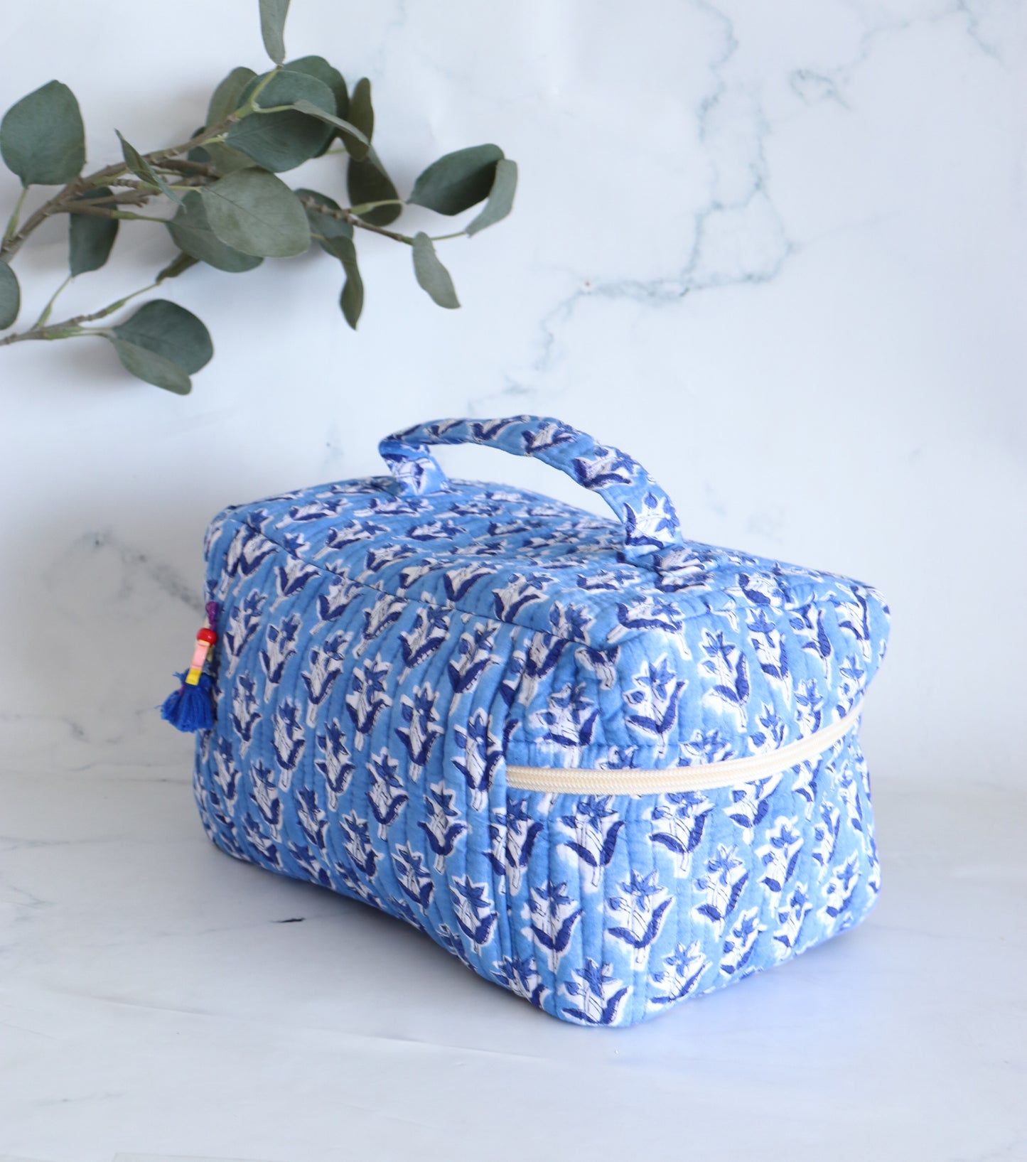 Lapis Blue Vanity Bag