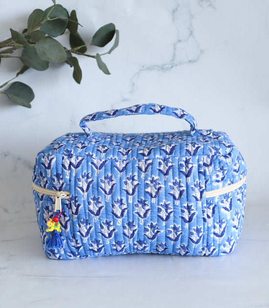 Lapis Blue Vanity Bag