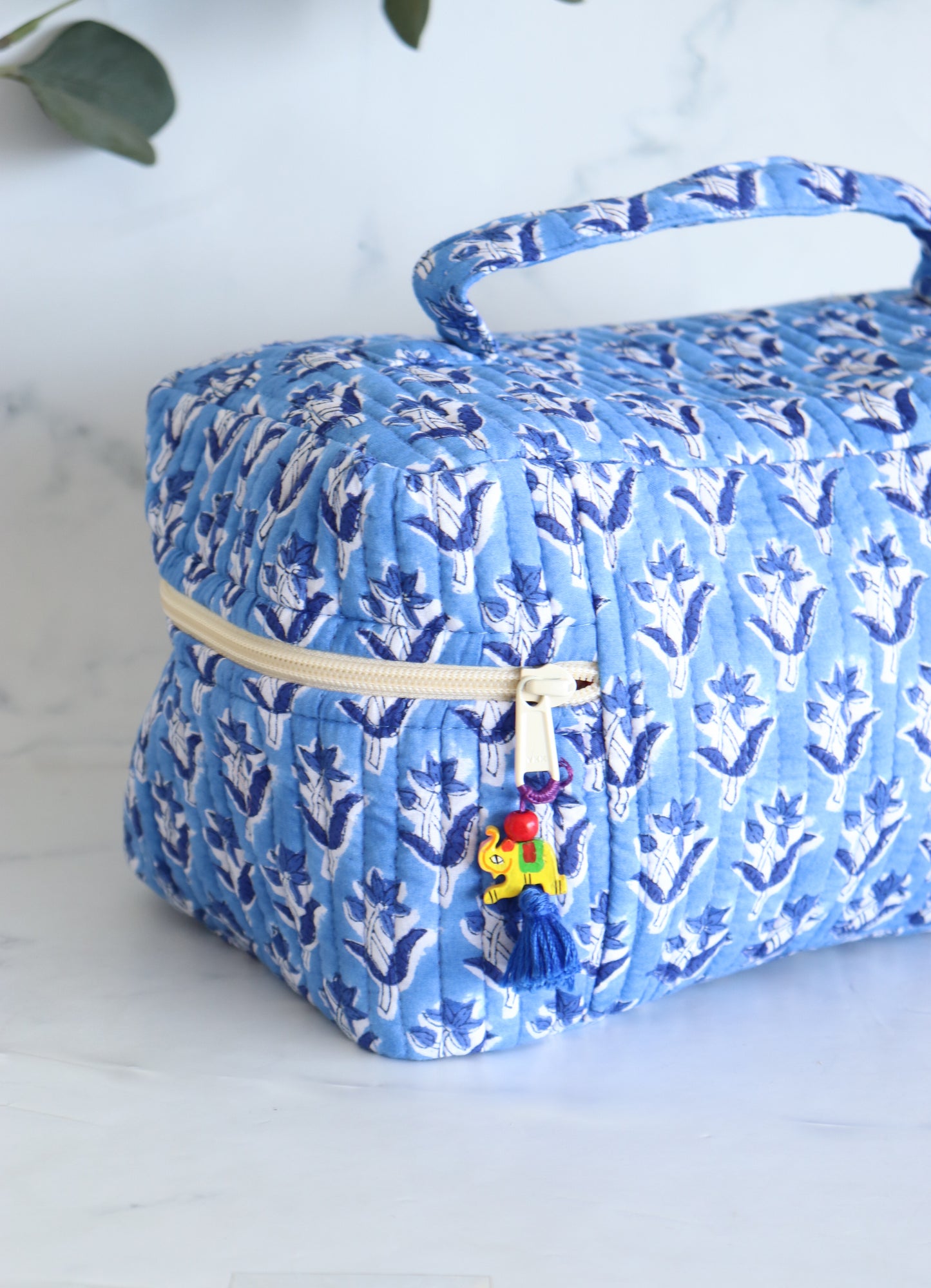 Lapis Blue Vanity Bag