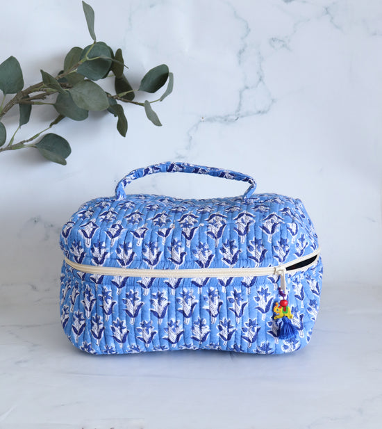 Lapis Blue Vanity Bag