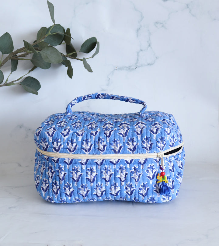 Lapis Blue Vanity Bag