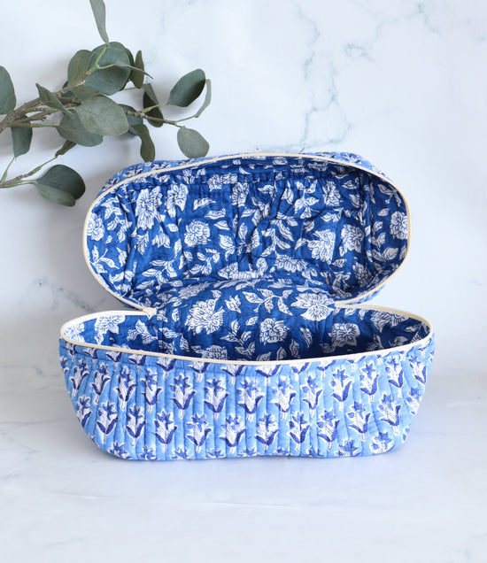 Lapis Blue Vanity Bag