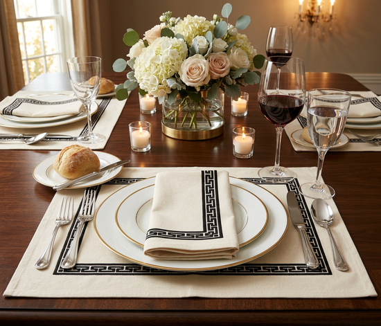Windsor White Placemat - Set of 4