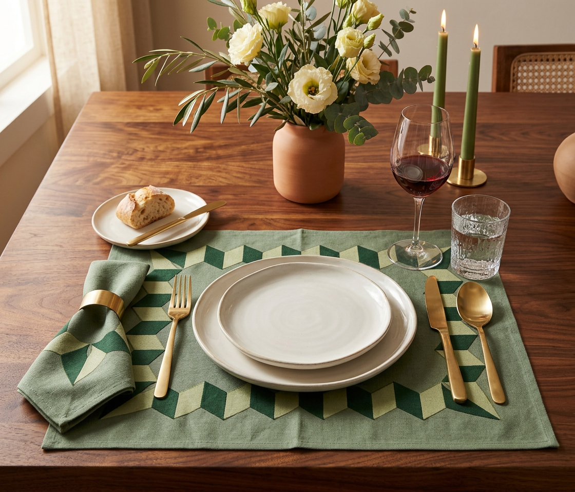 Siena Placemats & Cloth Napkins - Set of 4