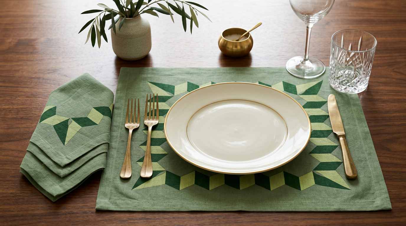 Siena Placemats & Cloth Napkins - Set of 4