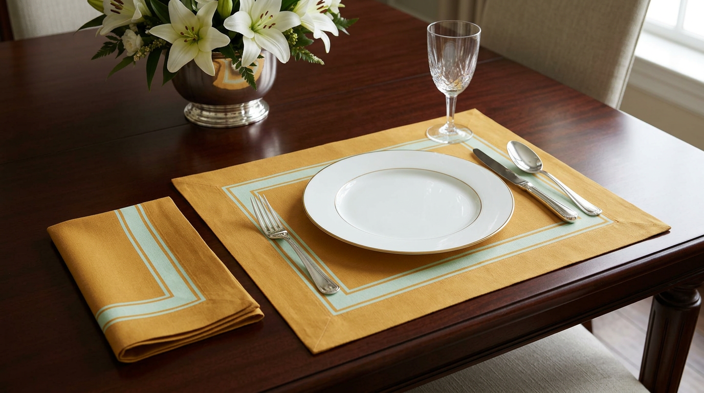 Toscana Placemats & Cloth Napkins - Set of 4