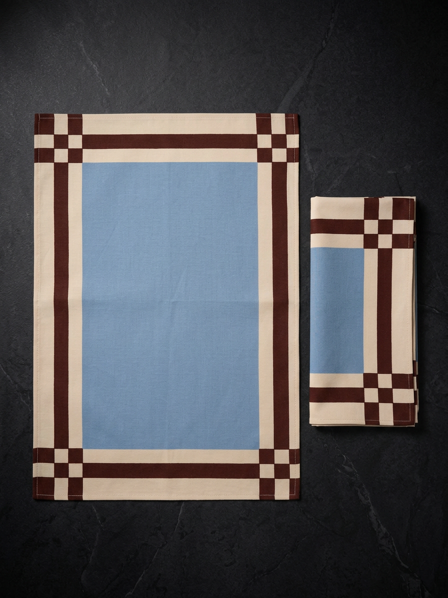 Verona Blue Placemat - Set of 4