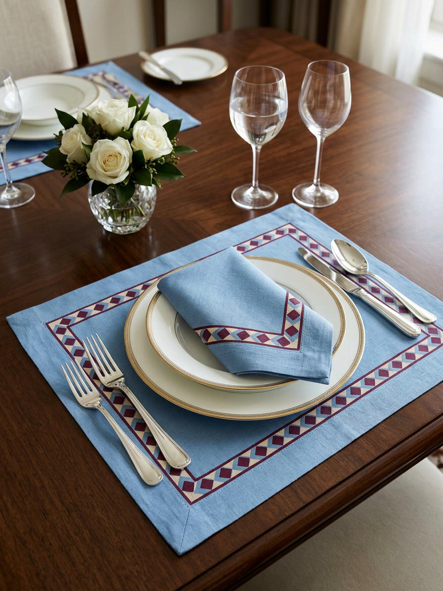 Cambridge Dinner Napkin set of 4