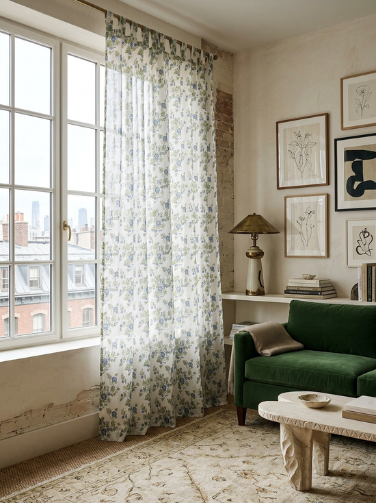 Verdelle Semi-Sheer Curtain