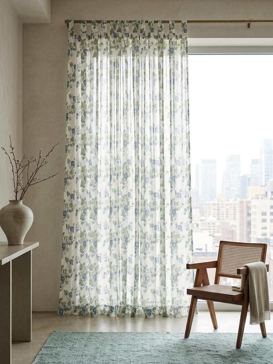 Verdelle Semi Sheer Curtains