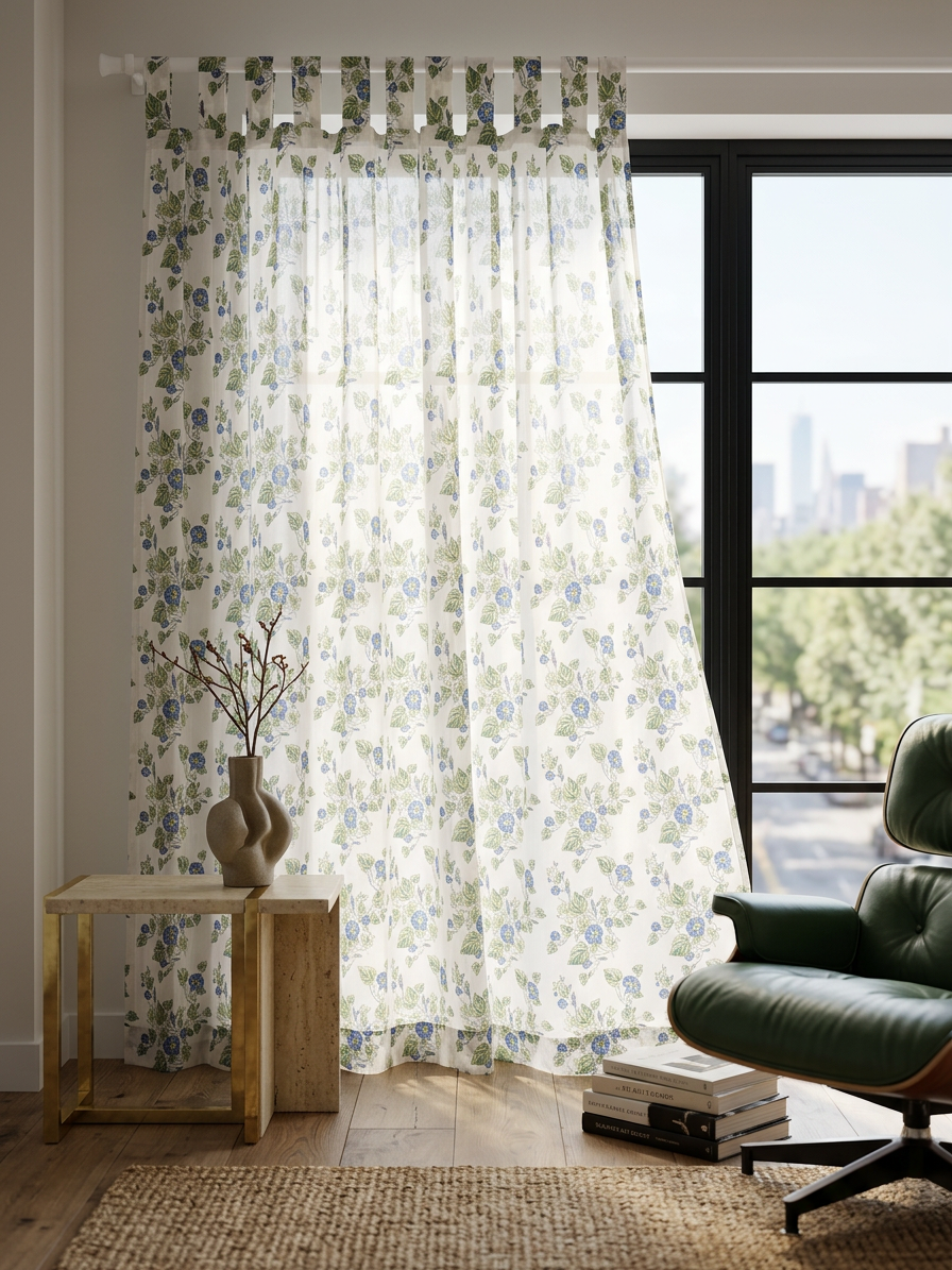 Verdelle Semi Sheer Curtains