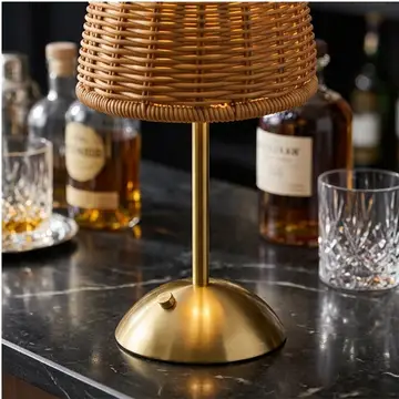 Kyoto Luxe Handwoven Table Lamp