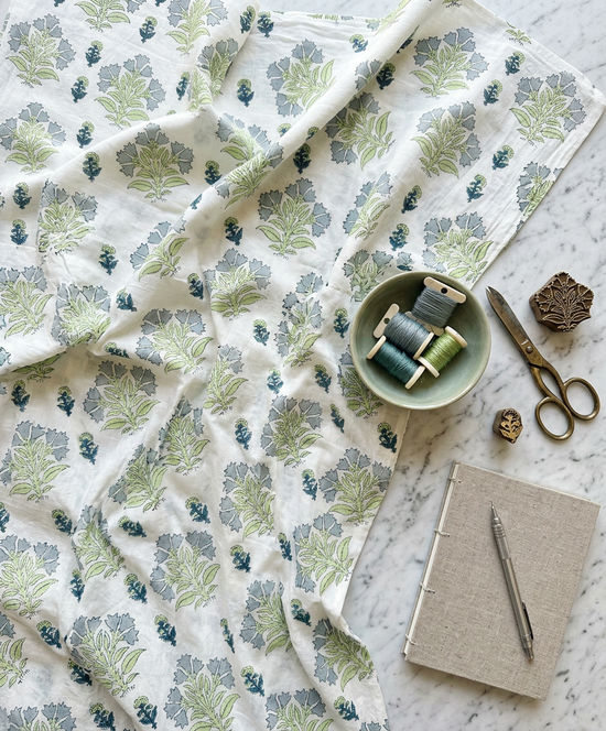 Green Haven Semi-Sheer Curtain