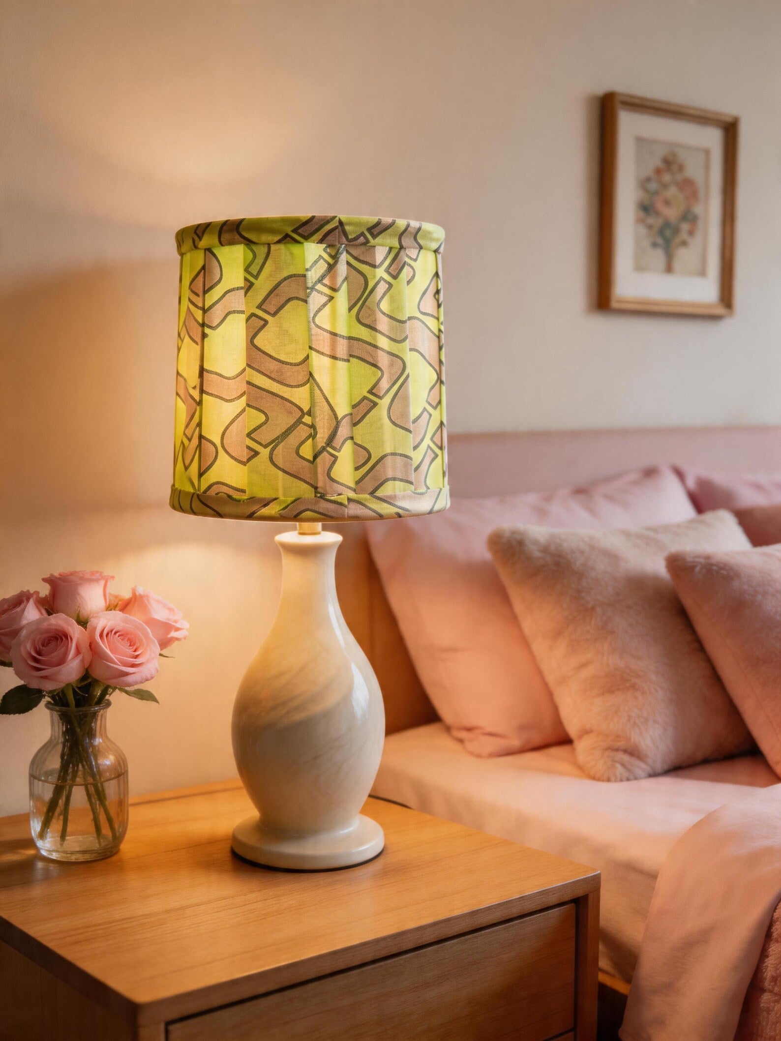 The Sage Clip Drum Lampshade