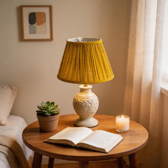 The Marigold Pleated Lampshade
