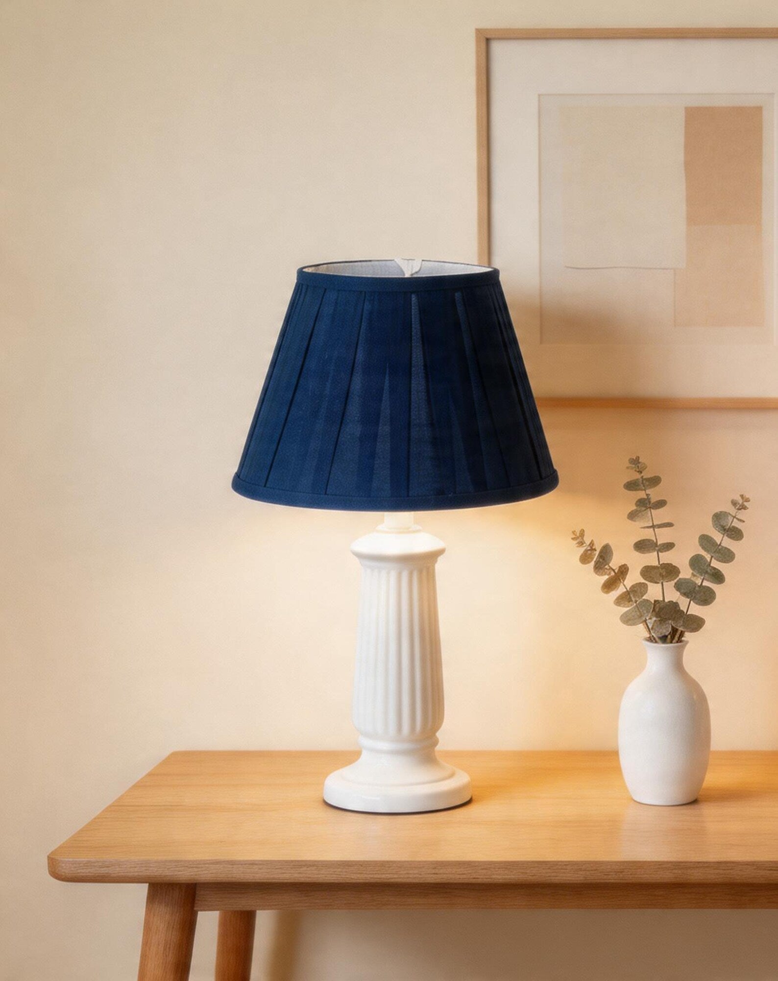 The Blue Manor Lampshade