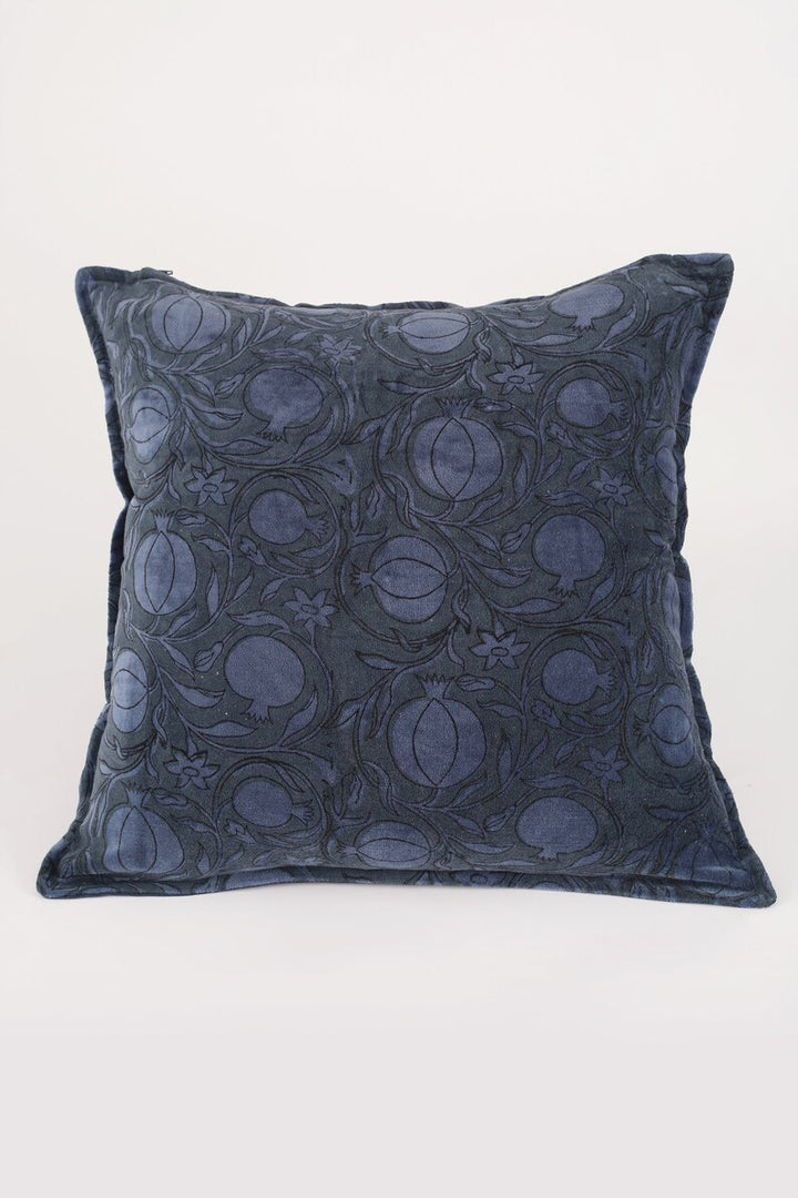 Pomegranate Blue Pillow Cover